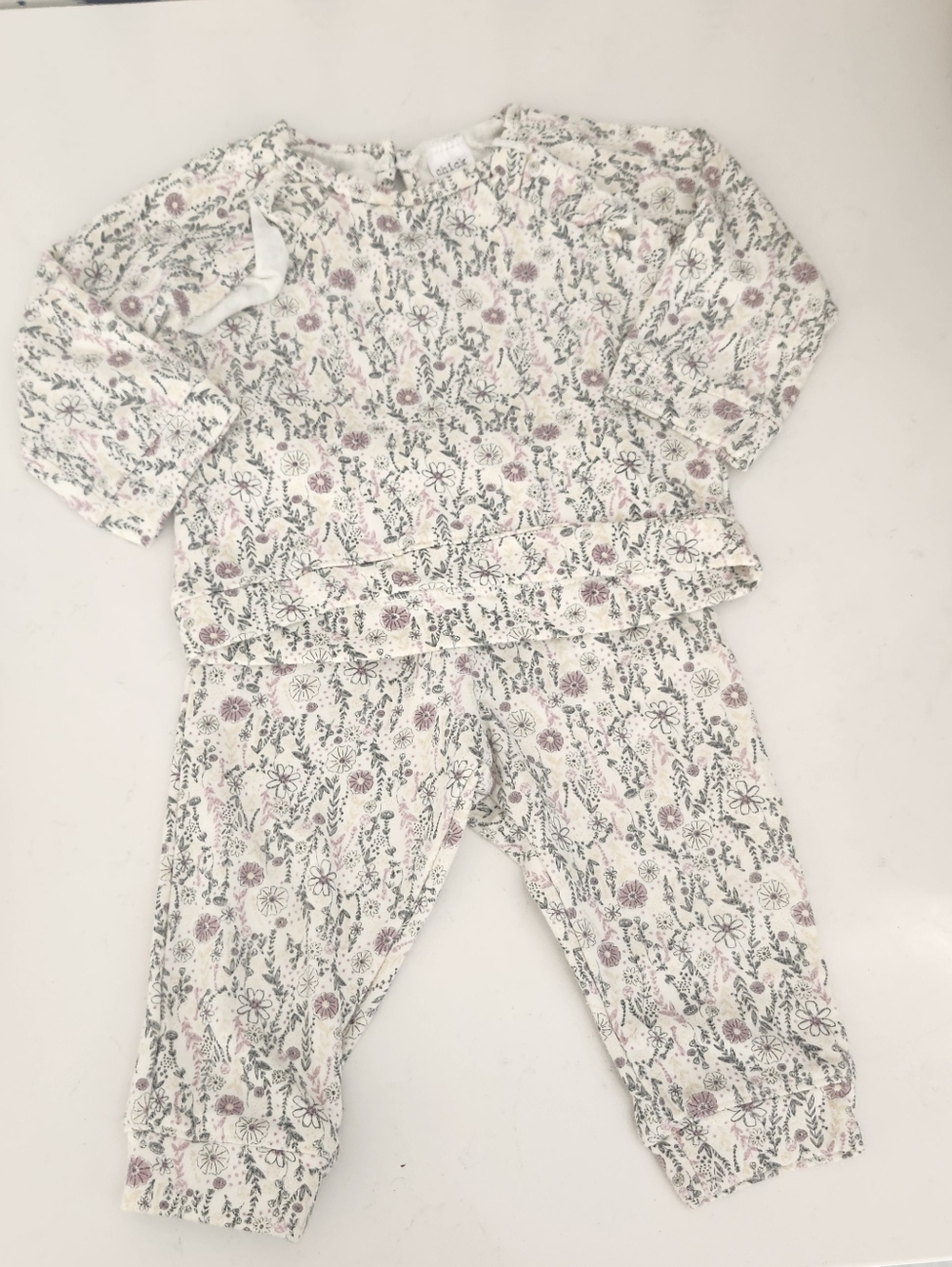 Chick Pea Floral Matching Set 12 Months